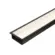 Perfil Embutir (50 X 35Mm) La-813 Grande 20W/M 3.000K 2280Lm Preto Led Art