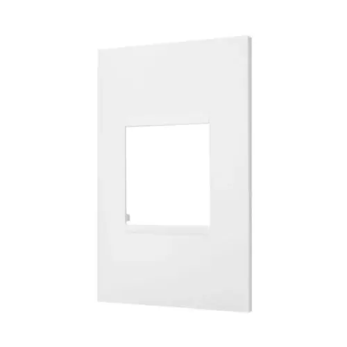 Placa 2 Postos 4X2 Branco Pial Plus + Legrand