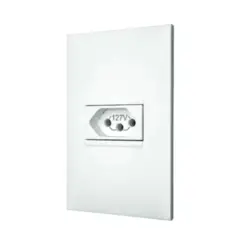 REPASSE Conjunto Tomada 2P+T 20A 4X2 Branco Pial Plus + Legrand