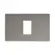 Placa 1 Posto Arteor 4x2 Magnesium 571491B Legrand
