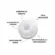 Sensor De Presenca Sobrepor / Embutir Teto 360° 6 Funçoes C/ Fotocelula Branco Qualitronix