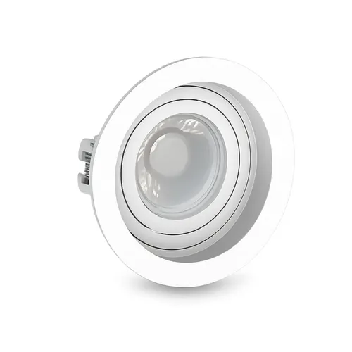 Embutido Redondo Recuado MR16 Dicroica Branco 100X35MM Save Energy