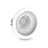 Embutido Redondo Recuado MR16 Dicroica Branco 100X35MM Save Energy