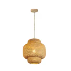 Pendente Bali Bambu 40X40cm GMH