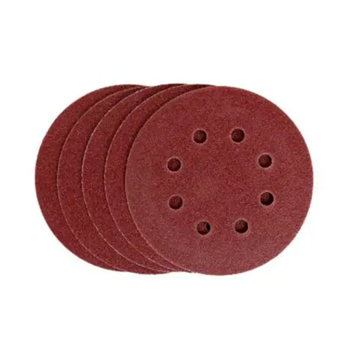 5 Discos Lixa 5 Grao 80 Grosso 8F DW4301 DeWalt