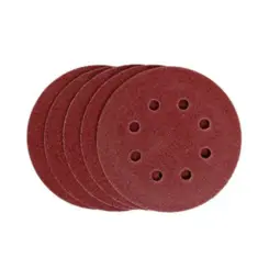 5 Discos Lixa 5 Grao 80 Grosso 8F DW4301 DeWalt