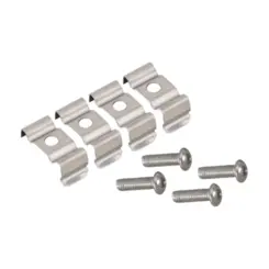 Kit Fixacao Para Perfil Baby 8 Mm Sobrepor Gaya