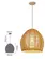 Pendente Timor Bambu 36x40cm Bivolt 1xE27 GMH