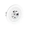Spot Embutir Face Plana Redondo 13x3,5cm Gu10 Ar70  Branco Save Energy