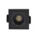 Mini Spot Woody Quadrado Para Marcenaria Preto 3000K 1W Gaya