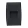 Balizador de Embutir LED Externo 3000K 2W Bivolt 12,3x8,3x2,3cm Preto Gaya