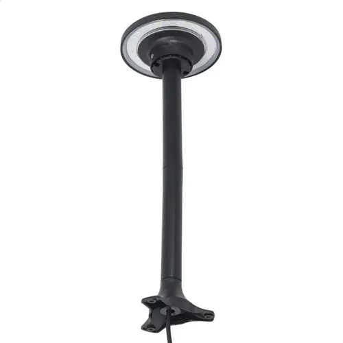 Poste Balizador LED Eclipse Externo 3000K 6W Bivolt 52,5xØ13cm Preto IP65 Gaya