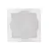 Embutido de Solo Chao Led Slim Quadrado Externo Verde 1W Vidro Branco Bivolt Gaya