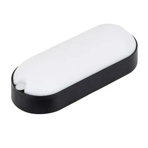Arandela Tartaruga Led 12W 3000K Preta Bivolt Gaya