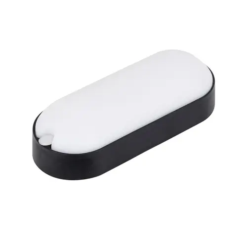 Arandela Tartaruga Led 6W 6500K Preta Bivolt Gaya