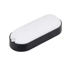 Arandela Tartaruga Led 6W 6500K Preta Bivolt Gaya