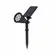 Espeto de Jardim LED Para Energia Solar Externo 3000K 2W 25x6x20cm Preto Gaya