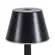 Luminaria Firenze Preta Recarregavel Rgb 3W Gaya