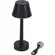 Luminaria Firenze Preta Recarregavel Rgb 3W Gaya