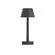 Luminaria Firenze Preta Recarregavel Rgb 3W Gaya