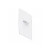 Balizador de Embutir LED Externo 3000K 2W Bivolt 12,3x8,3x3cm Branco Gaya