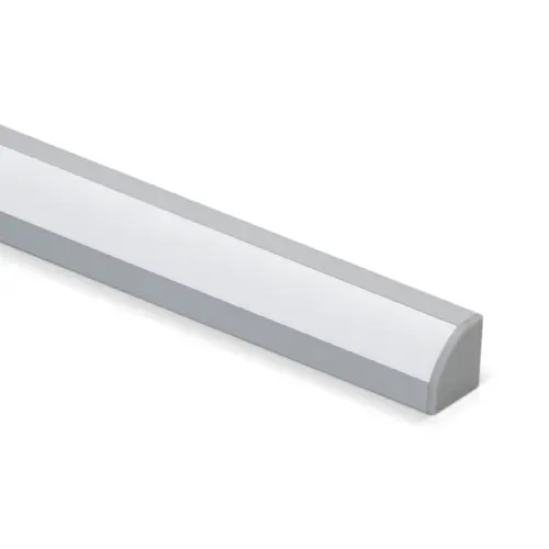 Perfil De Sobrepor Canto Linear Corner 30ºou 60° 14,4W/M 2700K 1380Lm 12VDC SLED 9080 MisterLED