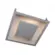 Plafon Rebatedor Embutir Quadrado 4xE27 Fundo Curvo 12-D09 Branco Ancora