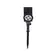 Espeto de Jardim LED Para Energia Solar Externo 6500K 2W 25x6x20cm Preto Gaya