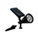 Espeto de Jardim LED Para Energia Solar Externo 6500K 2W 25x6x20cm Preto Gaya