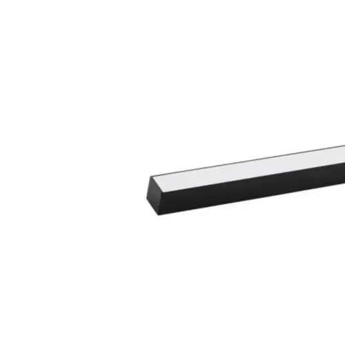 Perfil Sobrepor Pmma Ip67 (12,5 X 14,5Mm) La-807 10W/M 4.000K Preto Led Art