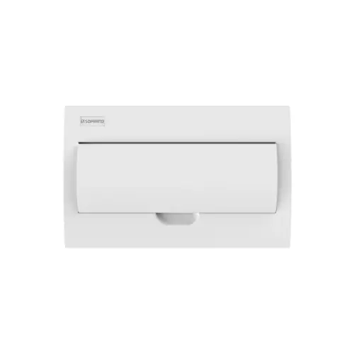Quadro de Distribuição PVC Embutir 415x240x95mm 18 DIN Soprano