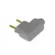 Plugue Macho 2P 20A 90° Cinza Pial Legrand***