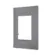 Placa 3 Postos 4X2 Cinza Pial Plus + Legrand
