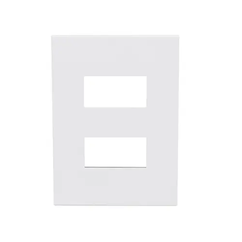 Placa 2 Postos Separados 4x2 White Arteor Legrand