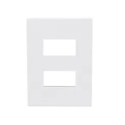 Placa 2 Postos Separados 4x2 White Arteor Legrand