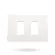 Placa 2 Postos Separados 4x2 White Arteor Legrand