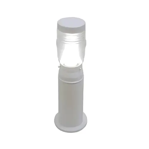 Balizador 149 E27 100x10x14cm Difusor Vidro Transparente Femarte