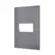 Placa 1 Posto 4X2 Cinza Pial Plus + Legrand