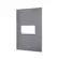 Placa 1 Posto 4X2 Cinza Pial Plus + Legrand