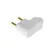 Plugue Macho 2P 20A 90° Branco Pial Legrand***