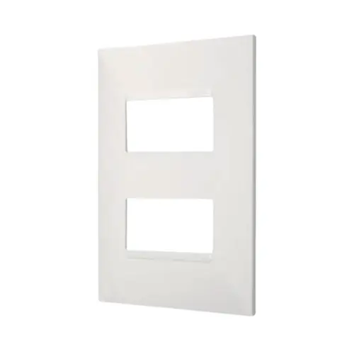 Placa 2 Postos Separados 4X2 Branca Pial Plus + Legrand
