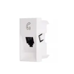 Modulo Tomada RJ11 Telefone Branco Arteor 582542B Legrand