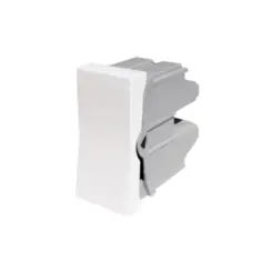 Modulo Interruptor Simples 10A 250V B. Parafuso Branco Pial Plus Legrand