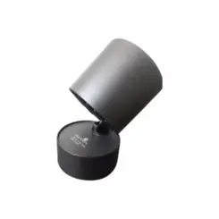 Spot 360 Sobrepor Direcionavel Preto 3000K 12W Gaya