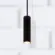 Pendente Tubolare MR11 50CM Preto Itamonte