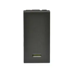 Pulsador Led 10A 1M Quadrado Magnesio Arteor Legrand