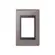 Placa 4X2 3 Posicoes Concept Preto/ Champanhe