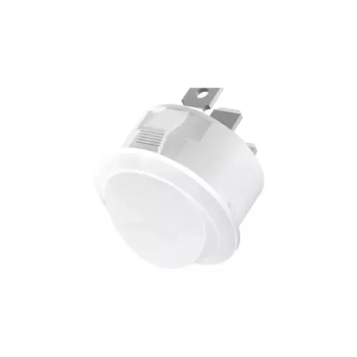 Interruptor De Embutir Redondo Tecla Paralela Weg Branco