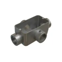 Condulete Aluminio s/Pintura ( X ) 1/2" s/Tampa s/Rosca Wetzel