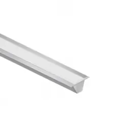 Perfil De Embutir Gesso Grande Branco 19W IP33 12V 2700K 2200mm MisterLed